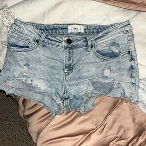 BKE denim shorts